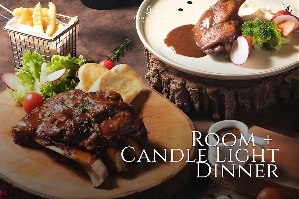 Room & Candle Light Dinner